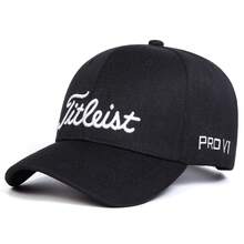 1 件 PRO V1 刺绣字母男士棒球帽，街头时尚帽子，户外防晒休闲帽，适合春季、秋季旅行、海滩度假 - 彩色 - 查看 10