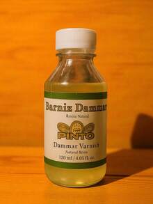 Barniz Dammar protege y da brillo a tus obras 120ml producto artístico pintura óleo acrílico conservación acabado profesional sellador materiales resistentes presentación práctica decoración arte manualidades gama premium cuidado - Barniz Dammar - Ver 5