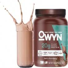 OWYN Only What You Need Pro Elite Vegan 30g Plant-Based High Protein Powder, Zero Sugar (Vanilla, 29 Lbs) - Tên hương vịA - Xem 8