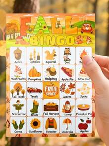 pokemon 33 tarjetas de bingo de Pokémon para otoño, con números no duplicados, perfectas para reuniones familiares, viajes al aire libre y fiestas - regalo ideal para cumpleaños, bodas, celebraciones de jubilación - juega al bingo, juegos de fiesta, diseño clásico de bingo, tarjetas de papel duradero, fiesta de Halloween