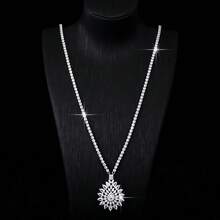 1 pieza Collar de lujo de alta calidad y exquisito, joyería nupcial versátil para la boda