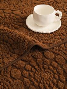 1 pieza Funda de cojín de sofá con lunares de felpa, de moda y versátil, cojín de sofá de alta calidad y lujoso, funda de sofá para todas las estaciones, antideslizante, antipolvo y antirasguños, protege el sofá, decora el sofá, adecuado para sala de estar, dormitorio, estudio, oficina, fiesta, sofá de 1 a 4 plazas, sofá en L