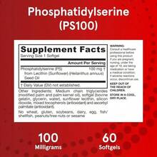 Jarrow Formulas PS100 Phosphatidylserine 100 Mg, Dietary Supplement For Brain Health And Cognition Support, 60 Softgels, 20-60 Day Supply - Tên hương vị B - Xem 6