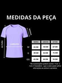 Kit 3 Men's Dry Fit Sports T-Shirts, Comfortable For Training And Everyday Life - 黑白鉛 - 查看 6