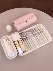 Portable Makeup Brush Storage Box, Travel Makeup Brush Bag, Makeup Brush Case, Multifunctional Foldable Professional Cosmetic Organizer Pouch Bag,Room Decor, Bags,Makeup Bag,Vanity,Travel,Make Up Bag,Travel Essentials,Organizer,Storage,Travel Essential,Makeup Organizer,Makeup Bags,Make Up Organizer,Organiser,Toiletry Bag,Desk Organiser,Cosmetic Bag,Makeup Pouch,Make Up Organize,Vanity Accessories,Make Up Pouch,Make Up Bags