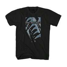 Men's Nine Inch Nails Pretty Hate Machine Back Print Slim Fit T-Shirt Large - Black - View 1