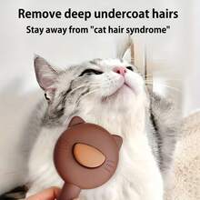 1 Cat Comb, Dog Brush, Cat Hair Removal Comb, Cleaning And Grooming Comb