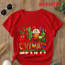 Women T-Shirts - 紅色 - 查看 3