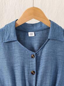 Left Mama 女童休闲长袖连体裤，春秋季