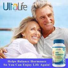 UltaLife Her Harmony Menopause Supplements For Women - Hot Flashes Menopause Relief &Amp; Hormone Balance For Women - Contains Black Cohosh, Dong Quai, Red Clover &Amp; More - Estrogen Free - 120 Capsules - Flavor NameB - 查看 3