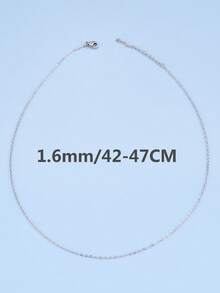 10pcs Multi-Style Delicate Chain Necklace Set, Include 04 Cross Chain For DIY Jewelry Making