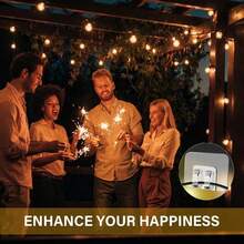 10/20pcs Outdoor String Light Hooks With Adhesive Strips - Waterproof, UV-Resistant, No Damage, Tool-Free Installation, Suitable For Holiday, Patio, Garden, Balcony Decor, Wire Holders For Hanging Decorations, Home Decor, Party & Christmas Storage - 彩色 - 查看 2