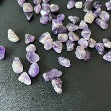 Pierres concassées d'améthyste naturelle, pierres de décoration pour aquarium, décoration pour la maison, convient pour la décoration d'aquarium, les jardinières de plantes grasses, l'aménagement paysager du jardin, le gravier pour aquarium, la décoration de plantes