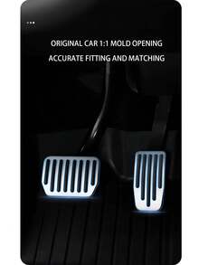 Pedali per aggiornamento Juniper 2025 per anni 2017-2024 / 2019-2024, tappetini in alluminio antiscivolo per acceleratore, freno e poggiapiedi, accessori per prestazioni