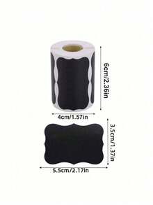 120pcs-Chalkboard Labels - Reusable Waterproof Chalkboard Stickers With A Liquid Chalk Ruler For Mason Jars, Party Decorations, Craft Rooms, Weddings, Pantries, Organize Your Home And Kitchen.