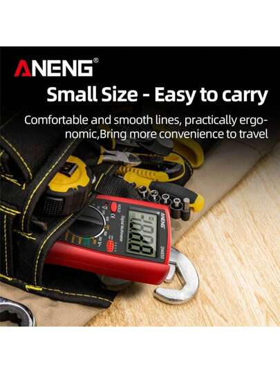 ANENG ANENG DM850 Professional Multimeter ACVoltage Meter Current Data Retention Ohm Automatic Digital Multimetro Tester Tools