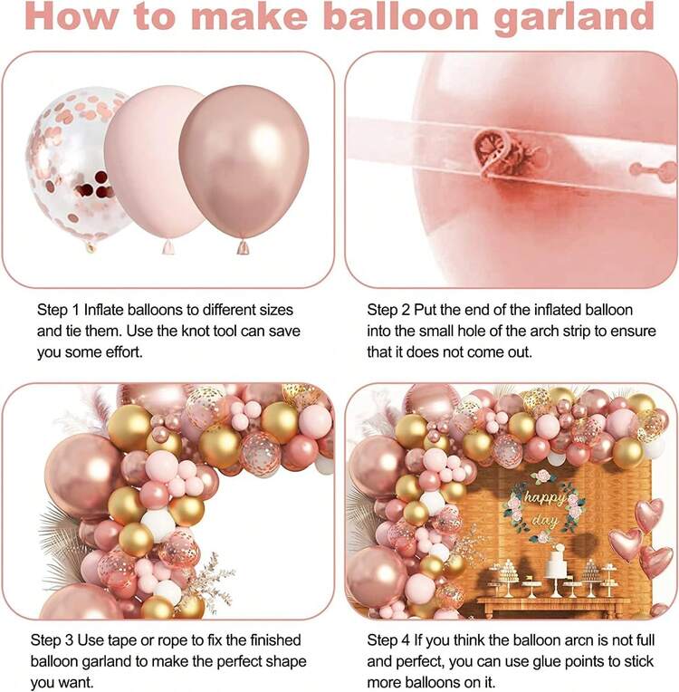 Decorative Balloons - Vàng đen - Xem 11
