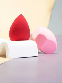 2pcs Makeup Sponge Set, Non-Latex Makeup Blender Sponge, Soft Cosmetic Puff For Setting Makeup, Suitable For All Skin Types, Portable For Daily Use And Travel,Makeup,Cheap,Room Decor,Vanity,Travel,Bedroom,Makeup Accessories,Puff,Makeup Blender,Powder Puff,Makeup Sponge