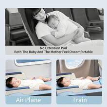1pc Portable Airplane Seat Extender For Kids, Travel Footrest Hammock Bed, Child Airplane Travel Essentials, Lightweight Travel Hammock Bed For Easy Carry-On