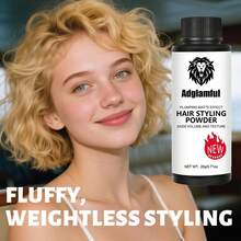 20g Adglamful Hair Volumizing Powder, 2-In-1 Oil Control & Volumizing, Natural Non-Whitening, Enhances Fullness, 24-Hour Long-Lasting Styling