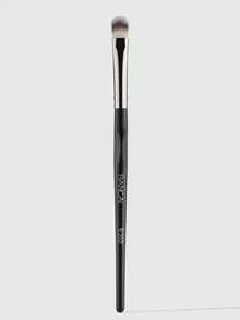 RANCAI 1pc Concave Series Eye Shadow Brush - Round Flat Type, Extra Flat Round Brush Eyebrow Concealer Brush,Concealer Brushs,Flat Makeup Brush,Black,Foundation Brush,Concealer Brush,Blush Brush,Contour Brush,Blush Brush,Bronzer Brush,Powder Brush,Foundation Brush,Blush Brush - Black - View 7
