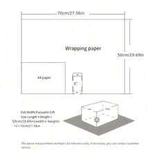 6 件/卷，12 件/卷，圣诞铝箔礼品包装纸，复古黑金色鹿，雪花，圣诞树图案，礼品包装纸，圣诞节 - 款式二黑色 - 查看 3