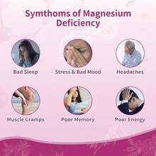 Magnesium Glycinate Gummies 1000mg - Sugar Free Magnesium Potassium Supplement With Vitamin D, B6, CoQ10 For Calm Mood &Amp; Sleep Support - 180 Mango Pineapple - Tên hương vịC - Xem 3