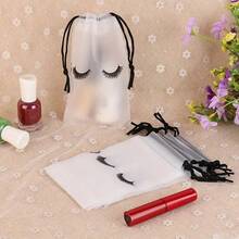 حوالي 50 قطعة حقيبة يد بسحاب من EVA، حقيبة تغليف هدايا حفلات مطبوعة بنمط الرموش، لوازم أعمال صغيرة، حقيبة تسوق، حقيبة حفلات، حقيبة هدايا حفلات، حقيبة حمل للأشغال اليدوية، هدايا حفلات، ديكور عيد ميلاد، ديكور هدايا حفلات، ديكور حفلات زفاف، لوازم حفلات، أكياس تخزين مستحضرات التجميل، أكياس العناية بالرموش، حزم رموش فارغة، كريم العيون، أقلام الحواجب المطبوعة على أكياس بسحاب.