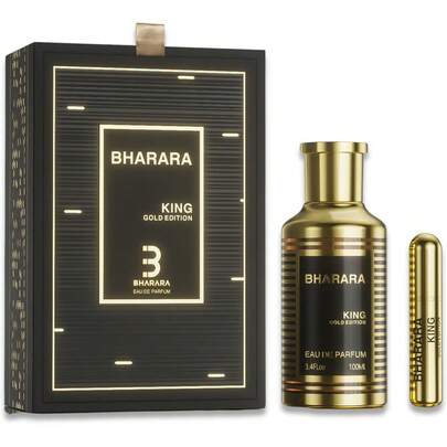 Bharara King For Men Eau de Parfum spray, 3.4 Fl Oz / 100 ML