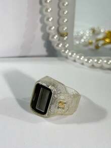 1 قطعة عداد خاتم شفاف لامع للعد الإلكتروني لخرز الصلاة في الشرق الأوسط والعالم العربي، عداد خاتم رقمي مريح للتخفيف من التوتر، مناسب لعد الصلاة والحياكة والأعمال والجولف وغيرها - متعدد الألوان - مشاهدة 4