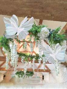 1/3/5pcs 3D Butterfly Wedding Decor, Indoor Photography, Display Cabinet, Wall Decor, Iridescent Butterfly Wedding Decoration - 彩色 - 查看 3