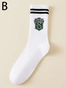 5/1 Paio di calzini equipaggio da uomo a tema Harry Potter. Con design divertenti e interessanti, sono calzini divertenti e bizzarri perfetti per Natale e Ognissanti. Adatti come regali per feste, sono anche ottimi da indossare per le coppie.