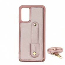 OUKNOEO 时尚斜挎包和仿皮手机壳，兼容 17 Air、16e、15、14、13、12、11 Pro、XS Max、7、8 Plus、XR、SE 以及 Galaxy S25 Edge、S24、S23、S22 Ultra Plus、A13、A14、A15、A16、A35、A36、A53、A54、A55、A56、Z Fold 7 FE、6、5、4