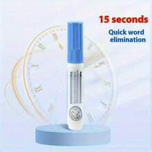 1 Peça Borracha de Proteção de Privacidade Sensível ao Calor, Ponta Branca, Ferramenta de Limpeza de Informações de Cartão de Crédito, Adequada para Cartões Bancários, Contas de Telefone, Etiquetas de Envio de Correio