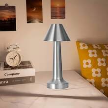 1pc Creative Dumbbell LED Desk Lamp, 3-Color Atmosphere Night Light, Ideal For Office, Reading And Illumination - Bedroom, Study, Living Room Or Office Decor. Best Choice As Birthday, Valentine's Day Or Friendship Gift