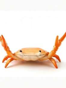 Crab-Shaped Multifunctional Desk Phone Holder With Pen Cup, Glasses Rack And Slouchy Design, For Creative Decoration, Home And Office Plastic Accessory