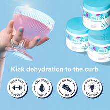 Cira Hydration Powder (45 Servings) X Alicia McCarvell'S Electrolyte Drink Mix With Himalayan Salt For Dehydration Relief And Recovery - Very Grapeful - Tên hương vịH - Xem 4