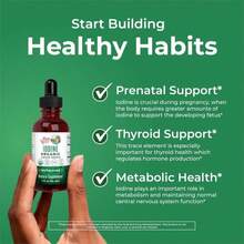 MaryRuth Organics Iodine Liquid Drops | Potassium Iodide | 1 Year Supply | 450 Servings | Thyroid Health | USDA Organic| Vegan | Non-GMO | Gluten Free | 1 Fl Oz - White - View 5