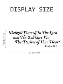 圣经经文励志墙贴，卧室客厅儿童房装饰励志语录贴纸，家居装饰，房间灵感，励志语录，现代墙面艺术，自粘贴纸，PVC材质，撕下即贴，语录贴纸，室内设计师，办公室励志 - 彩色 - 查看 16