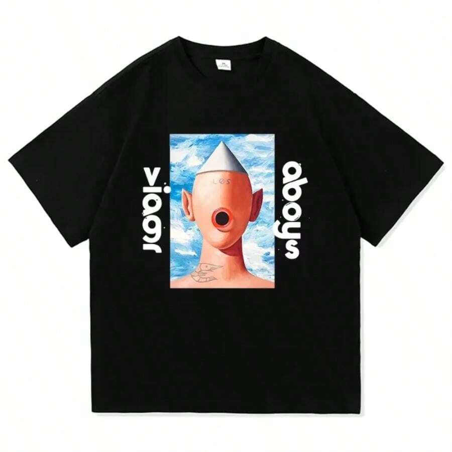 2025 New Album Viagra Boys TShirt Viagra Boys Menwomen Clothing Retro Harajuku High Quality Clothes Cotton TShirts Day Gifts - màu đen - Xem 1