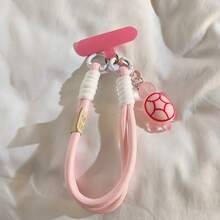 Turtle Pendant Mobile Phone Rope - Universal Handmade Wrist Strap For Mobile Phones, Cameras, Keys - Cute Turtle Pendant Keychain Accessories - Multicolor Packaging - 紫色 - 查看 8