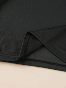 Camiseta Casual de Verano para Niños con Impresión Si Nos Metemos en Problemas, Culpa de Mi Papá - Camiseta Negra de Manga Corta y Cuello Redondo, Ligera y Transpirable para Jugar al Aire Libre, Camisetas para Niños, Camiseta Gráfica Juguetona, Ajuste Cómodo - Negro - Ver 4