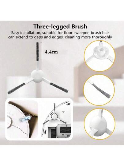 Spare Parts Dreame Bot L30 Ultra L20 X20 Pro Robot Stofzuiger Consumables Main Side Brush Hepa Filter Mop Cloth Dust Bag Accessories view 8