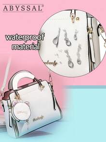 Fashionable Women's Handbag, Sweet And Ladylike, Korean-Style Leisure And Personality, Cat Single Shoulder Crossbody Bag, Tote Bag Fashionable And Versatile,  And Fashionable Women's Handbag, Cute And High-Quality Versatile Fashion Popular Daily New Handbag Single Shoulder Bag.Travel Accessories,Halloween,Halloween Decor,Fall Decor[US Local Warehouse] - 彩色 - 查看 2
