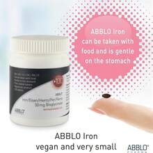 Prenatal &Amp; Pregnant Iron - 1 Tablet A Day - Very Gentle - Very Small - Bisglycinate - Take It With Breakfast - White - View 8