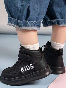 2025春秋季儿童运动鞋，男女童秋季鞋履 - 黑色 - 查看 2