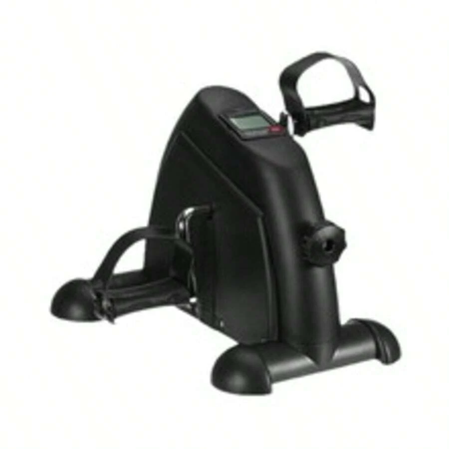Mini Exercise Bike, Under Desk Bike Pedal Exerciser Portable Foot Cycle Arm & Leg Peddler Machine With LCD Screen Displays - 白色 - 查看 1