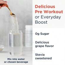 Designs For Health NOx Synergy - Drink Mix Powder To Support Healthy Nitric Oxide Levels - L-Arginine, Creatine, L-Citrulline + More - Pre Workout - Grape Flavor (30 Servings _ 270g) - Tên hương vịA - Xem 4