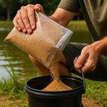 Massa Japonesa Marrom Pesca Tamba Tambaqui Pacu 1kg - Marrom Claro - Visão 3