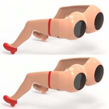 1pc/2pcs Novelty Leg & Butt Glasses, Funny Party Glasses, Crazy Party Glasses, Gag Gift, Joke Glasses